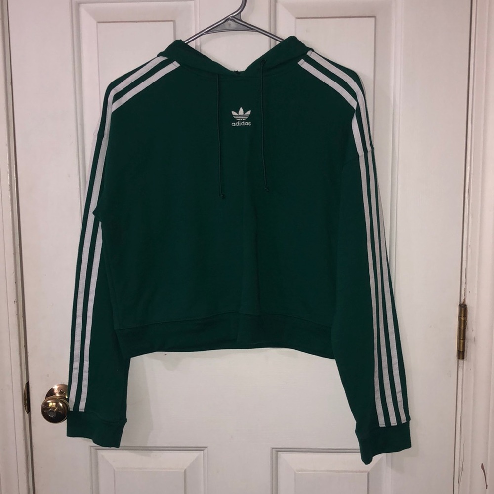 Cropped Adidas Hoodie
